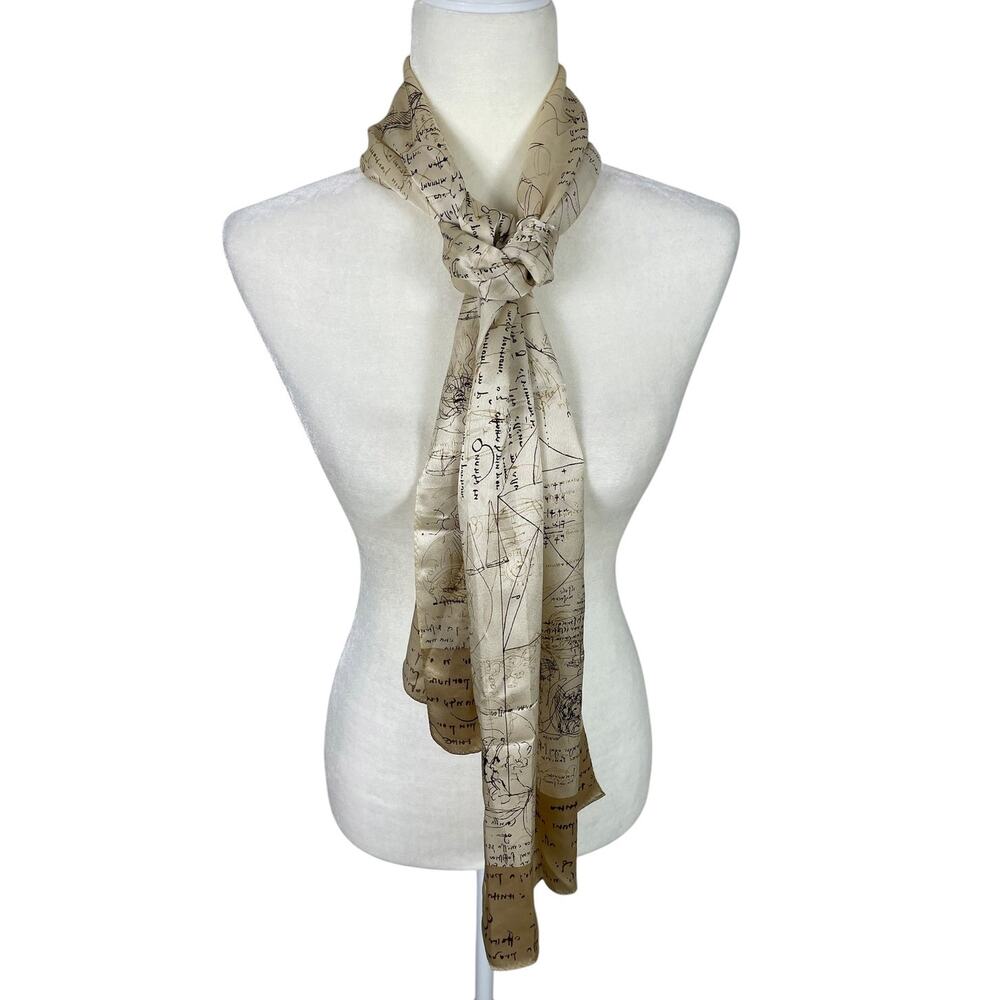 The Metropolitan Museum of Art The Royal Collection Leonardo Da Vinci Silk Scarf